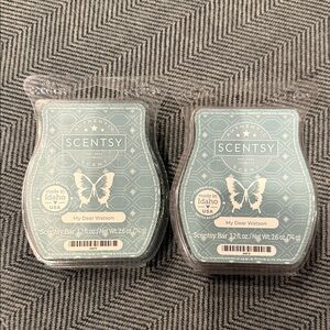 Scentsy My Dear Watson Scent Bars in Light Blue